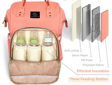 Fashionable Travel Backpack for Baby Care