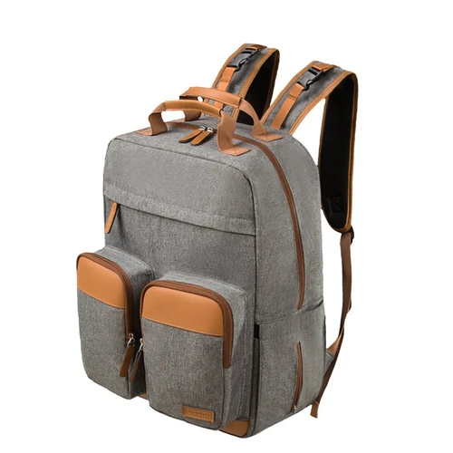 Baby Envy Diaper Backpack with Leather Detail