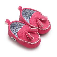 Leather Moccasin Crib Shoes for Baby