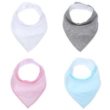 Baby Bandana Drool Bibs for Drooling and Teething 4 Pack Gift Set Unisex
