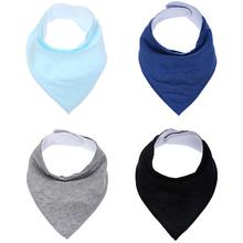 Baby Bandana Drool Bibs for Drooling and Teething 4 Pack Gift Set Unisex