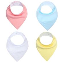 Baby Bandana Drool Bibs for Drooling and Teething 4 Pack Gift Set Unisex