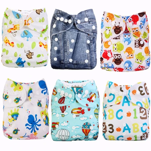 Cloth Diapers (Pack of 6)